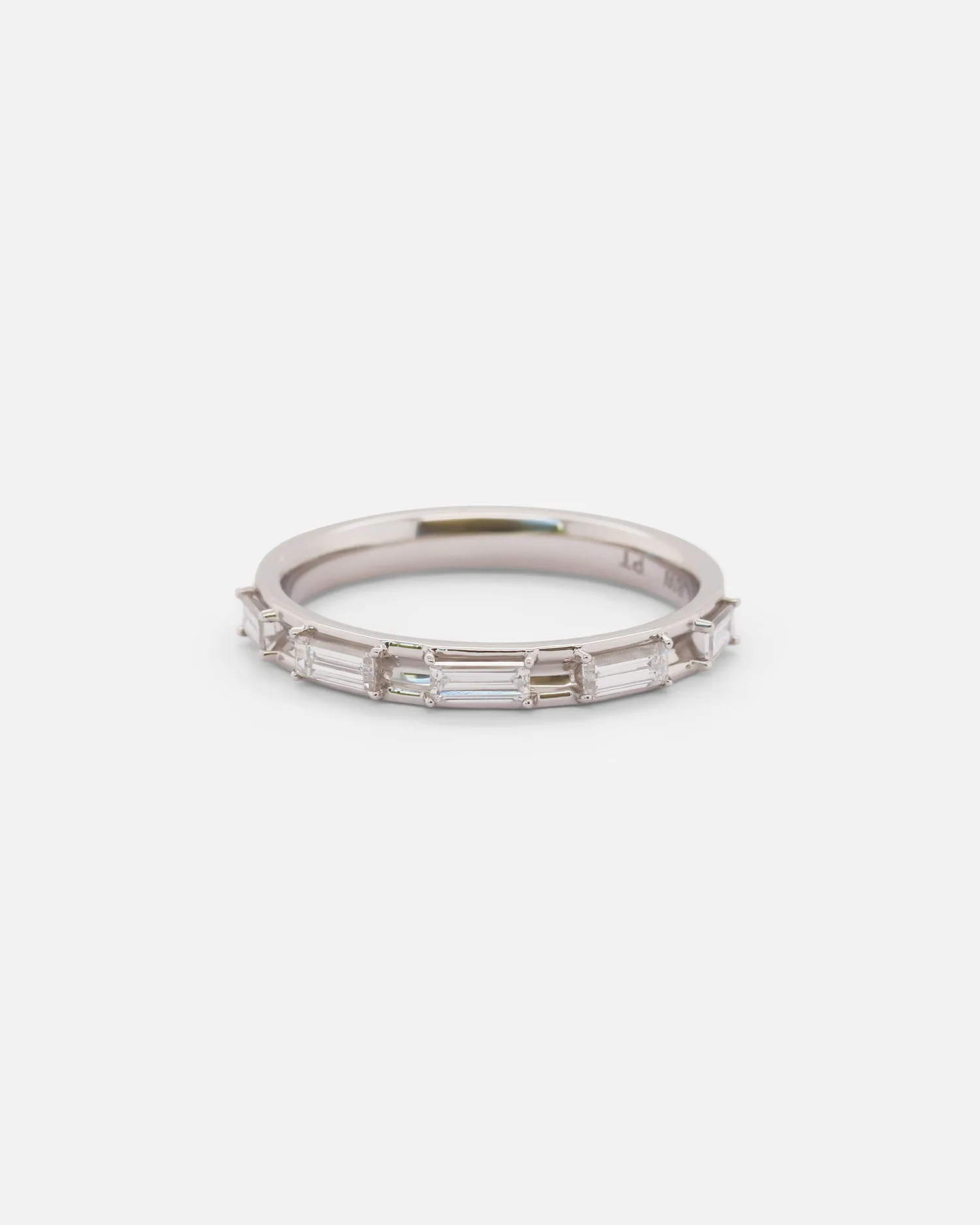 Canal / Baguette Diamond Band