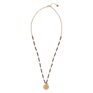 Caring Citrine Gold Colored Necklace