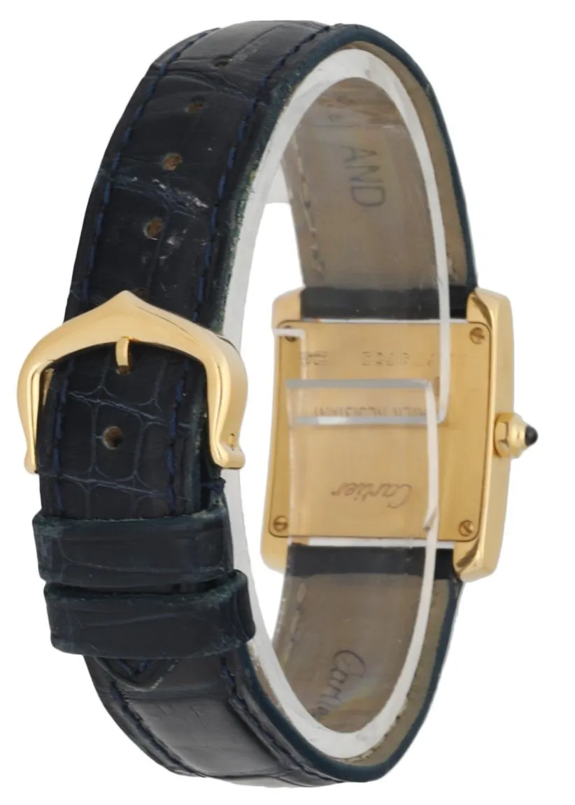 Cartier Tank Francaise 2385 18k Yellow Gold Ladies Watch