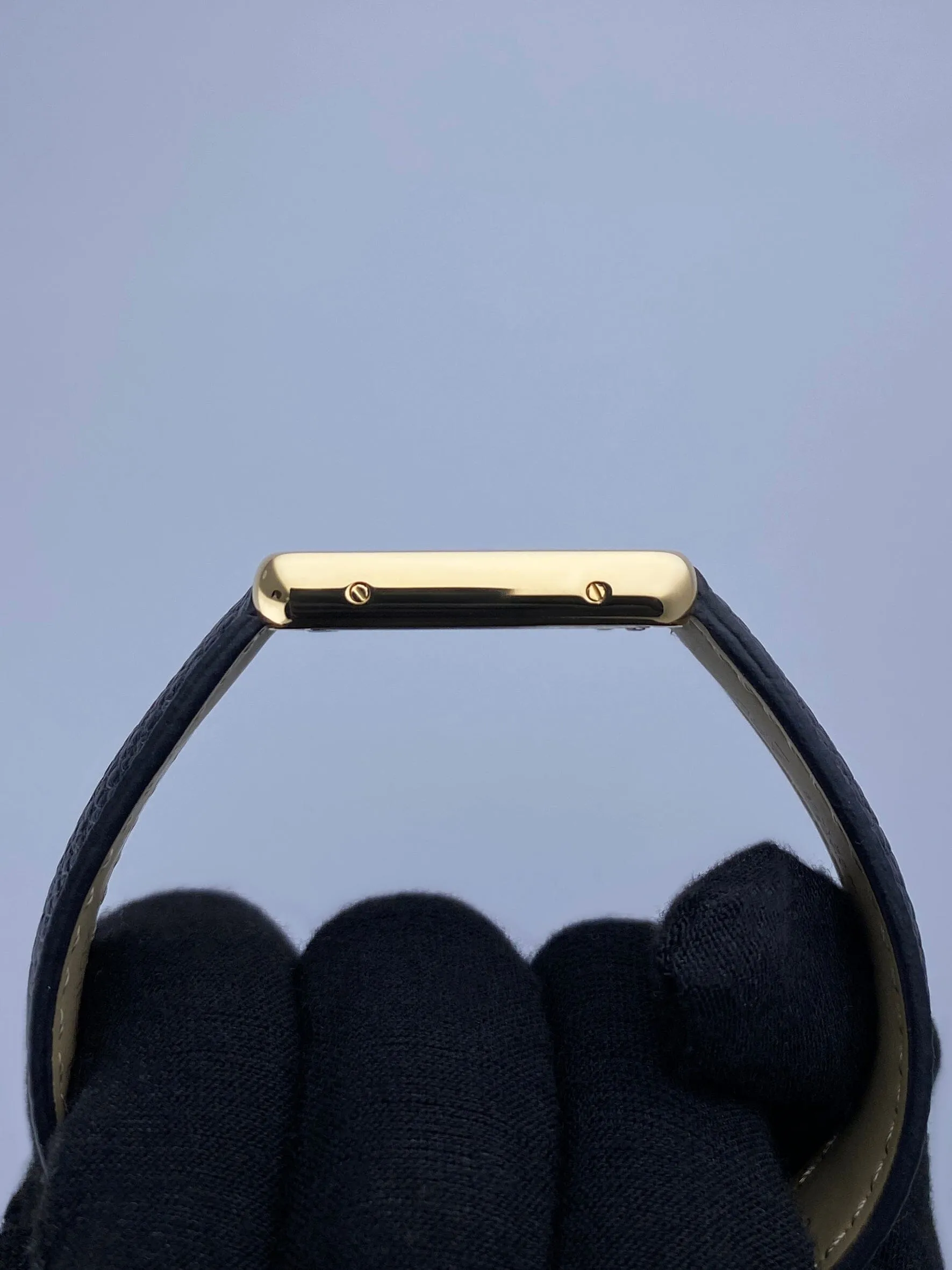 Cartier Tank Solo W1018755 18K Yellow Gold Ladies Watch