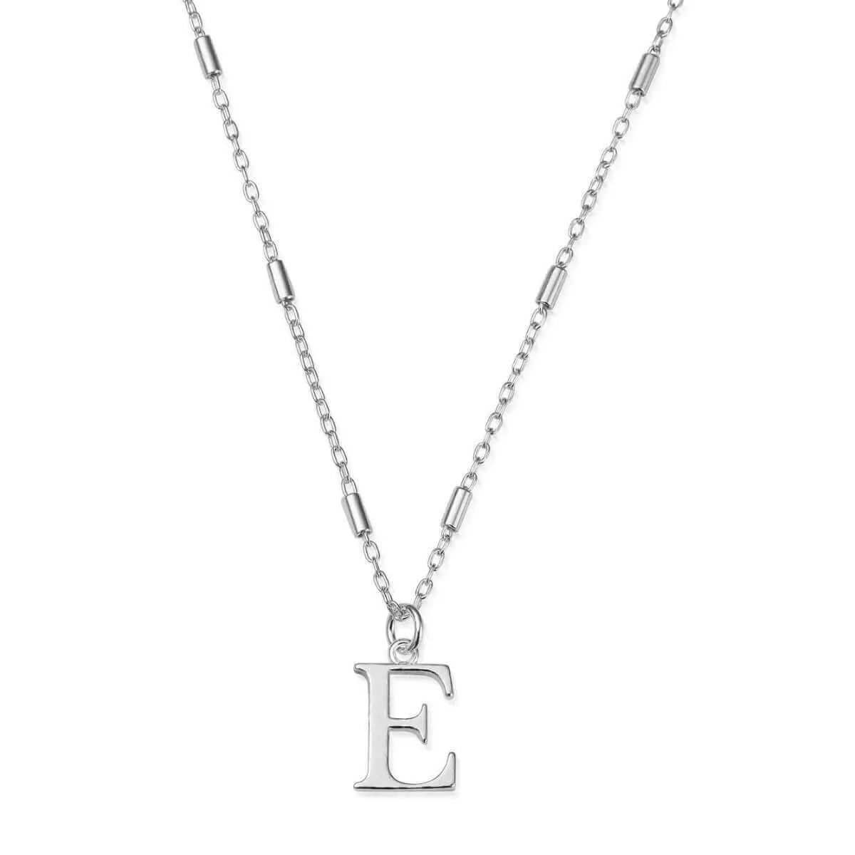 ChloBo Iconic Initial Necklace - Silver