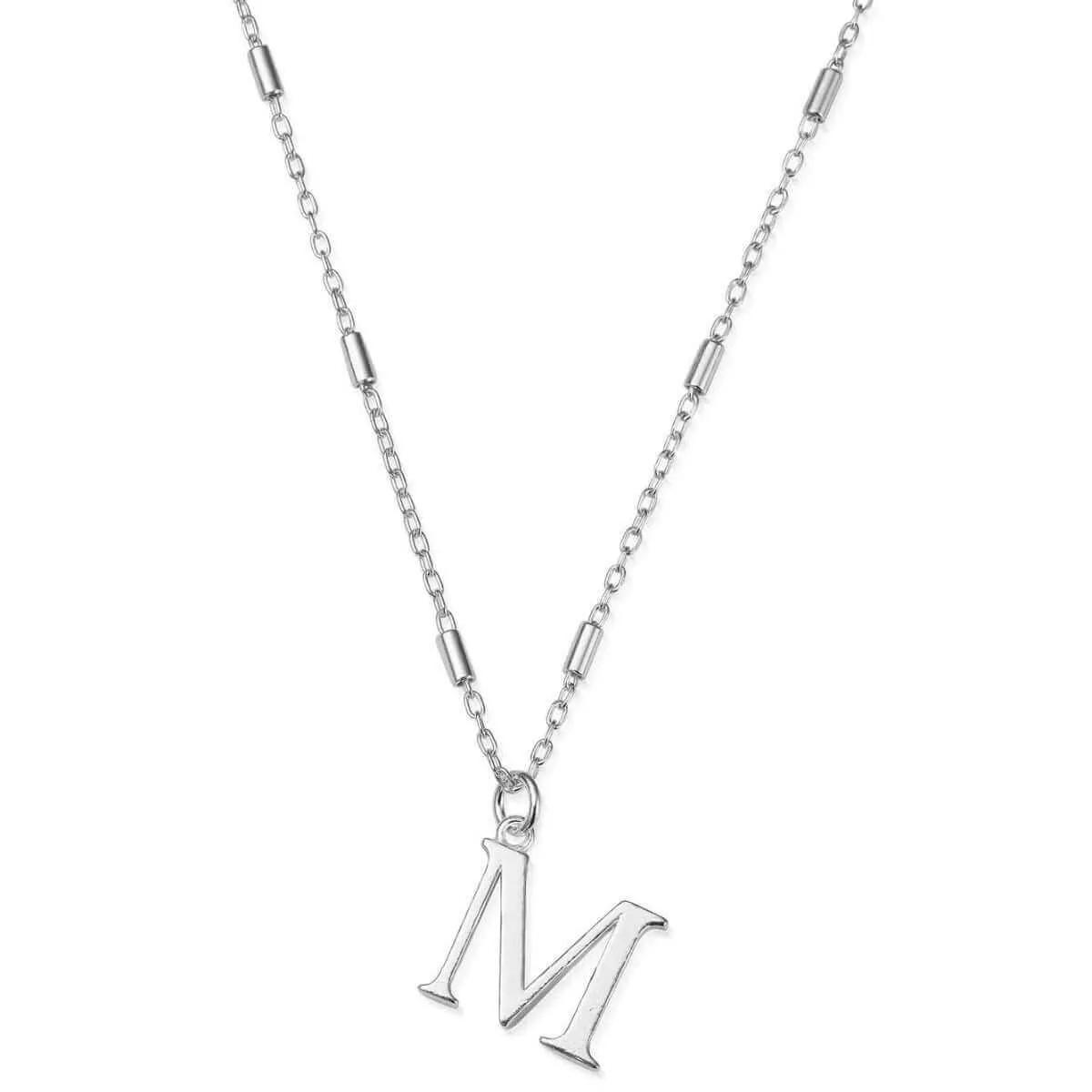 ChloBo Iconic Initial Necklace - Silver