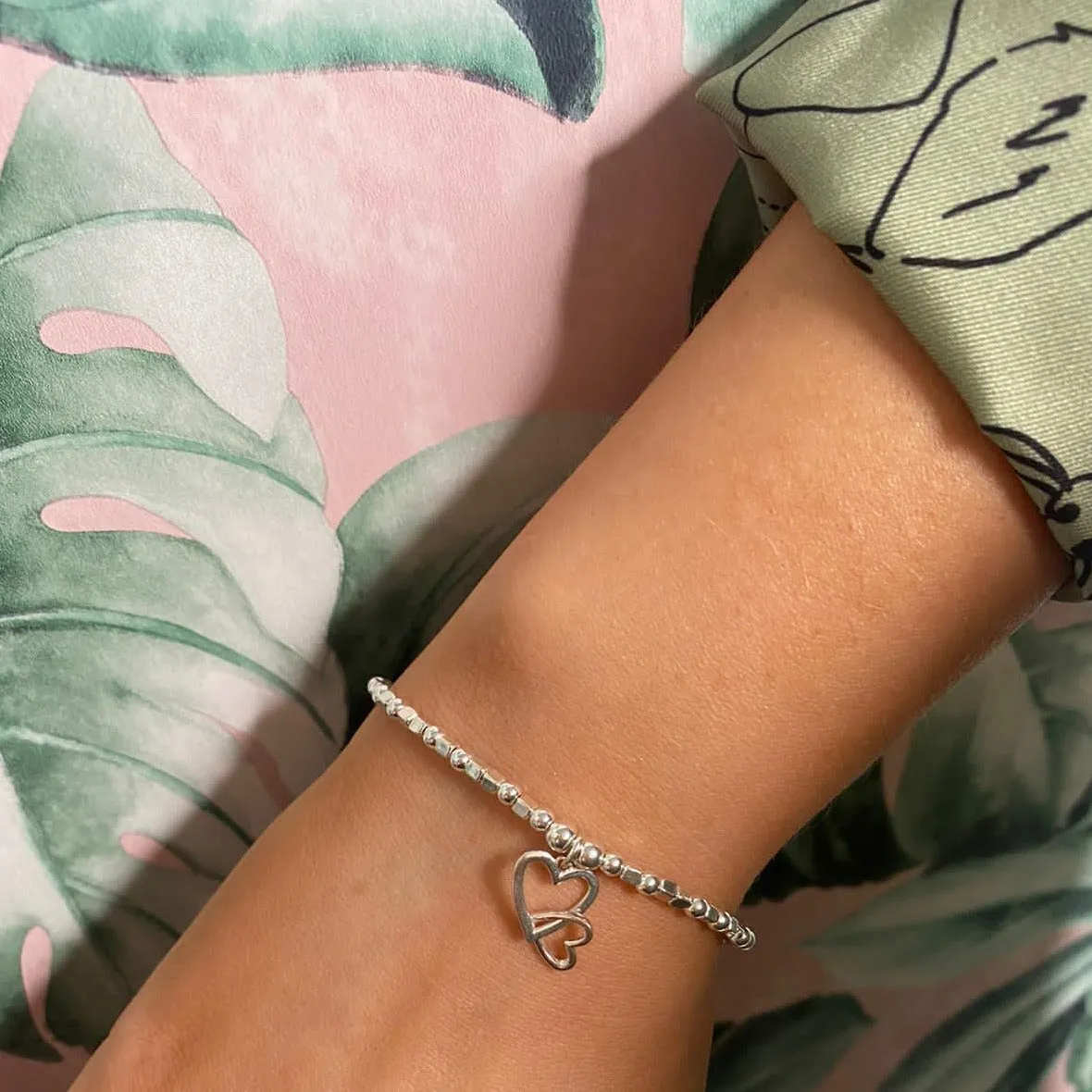 ChloBo Interlocking Love Heart Bracelet