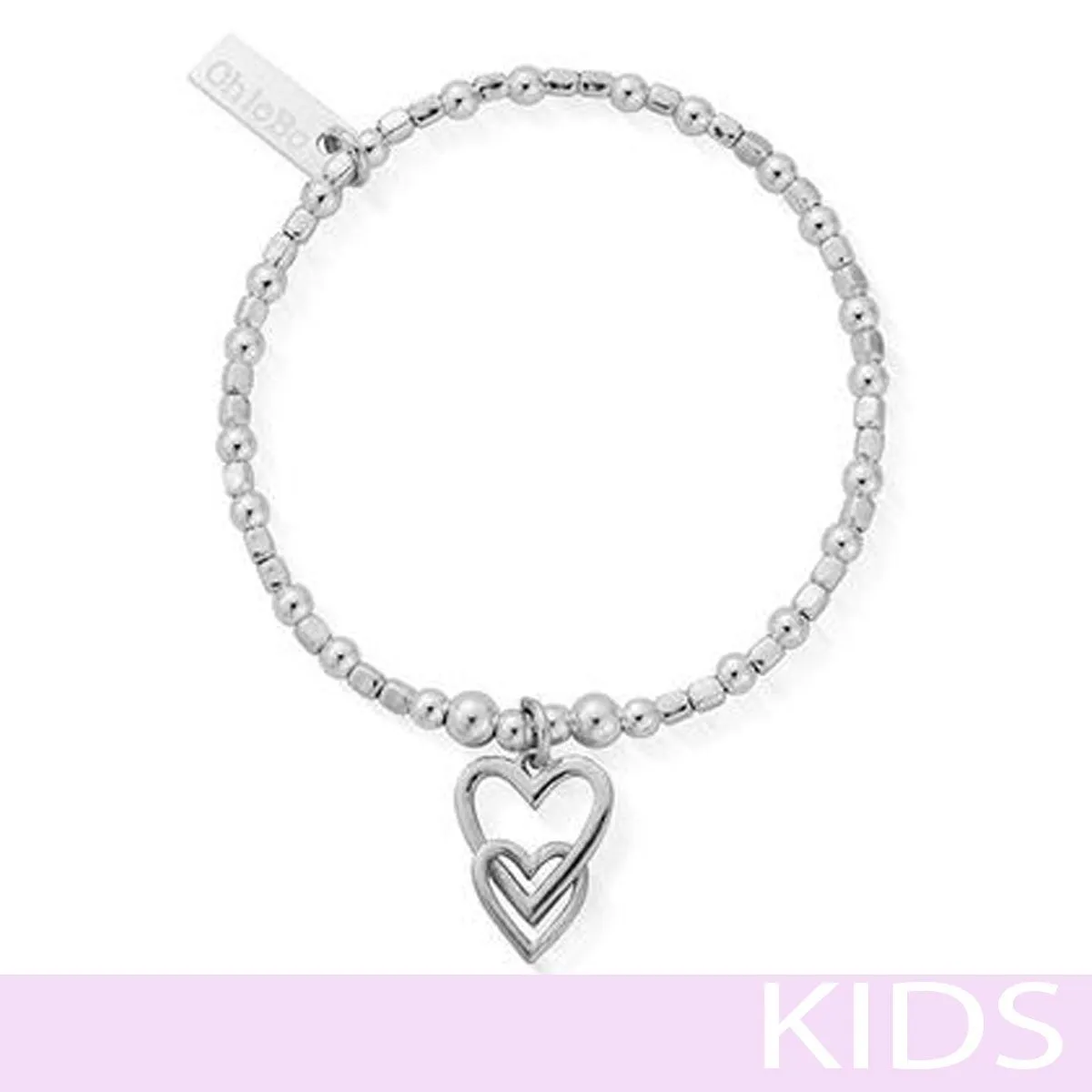 Chlobo Kids Interlocking Heart Bracelet