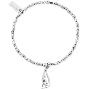 ChloBo Soul Glow Interlocking Heart & Angel Wing Bracelet