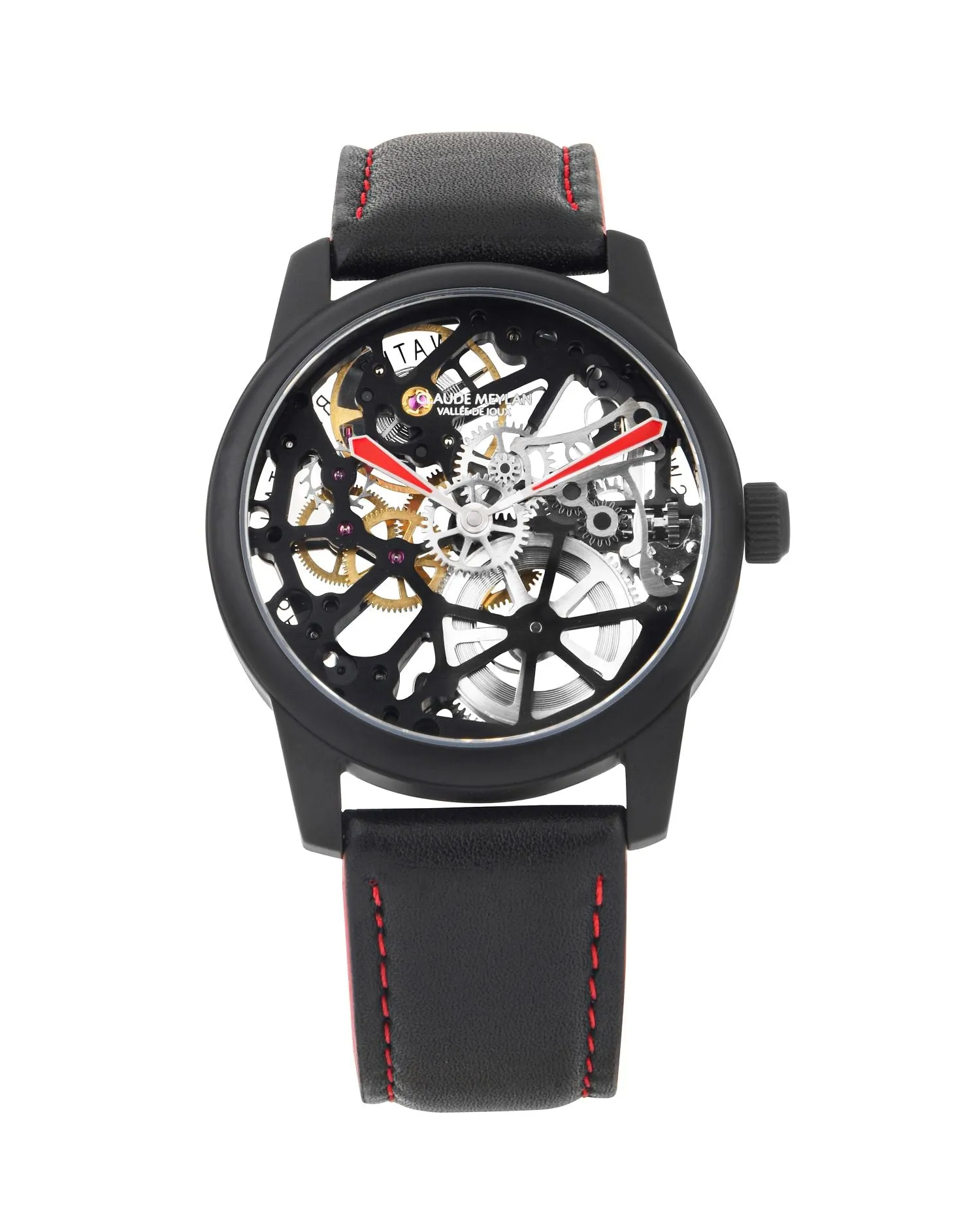 CLAUDE MEYLAN Lac Skeleton Hand Winding See Through Watch For Gents - 6144MR