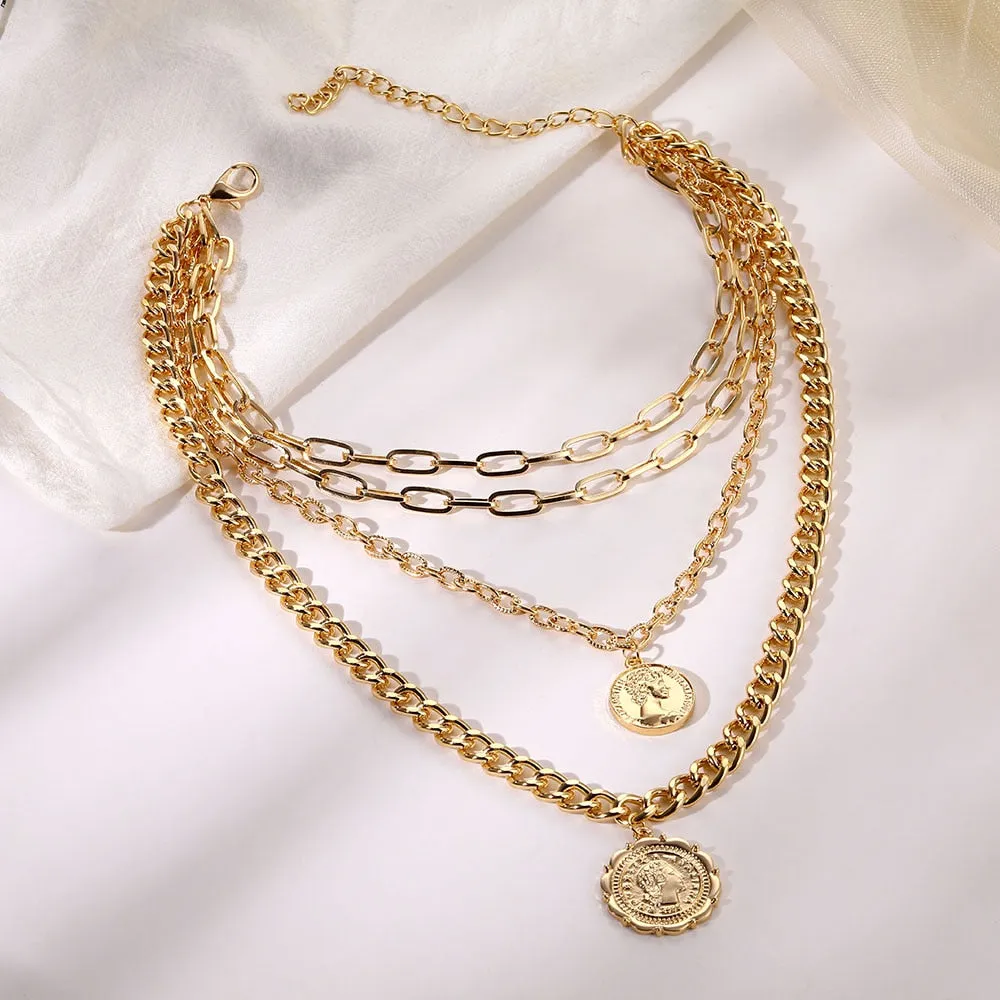 coin necklace
