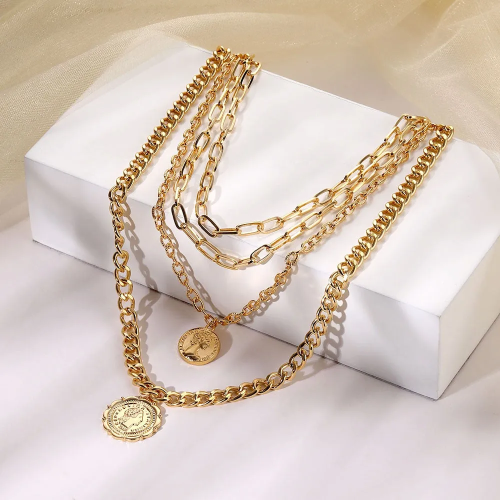 coin necklace