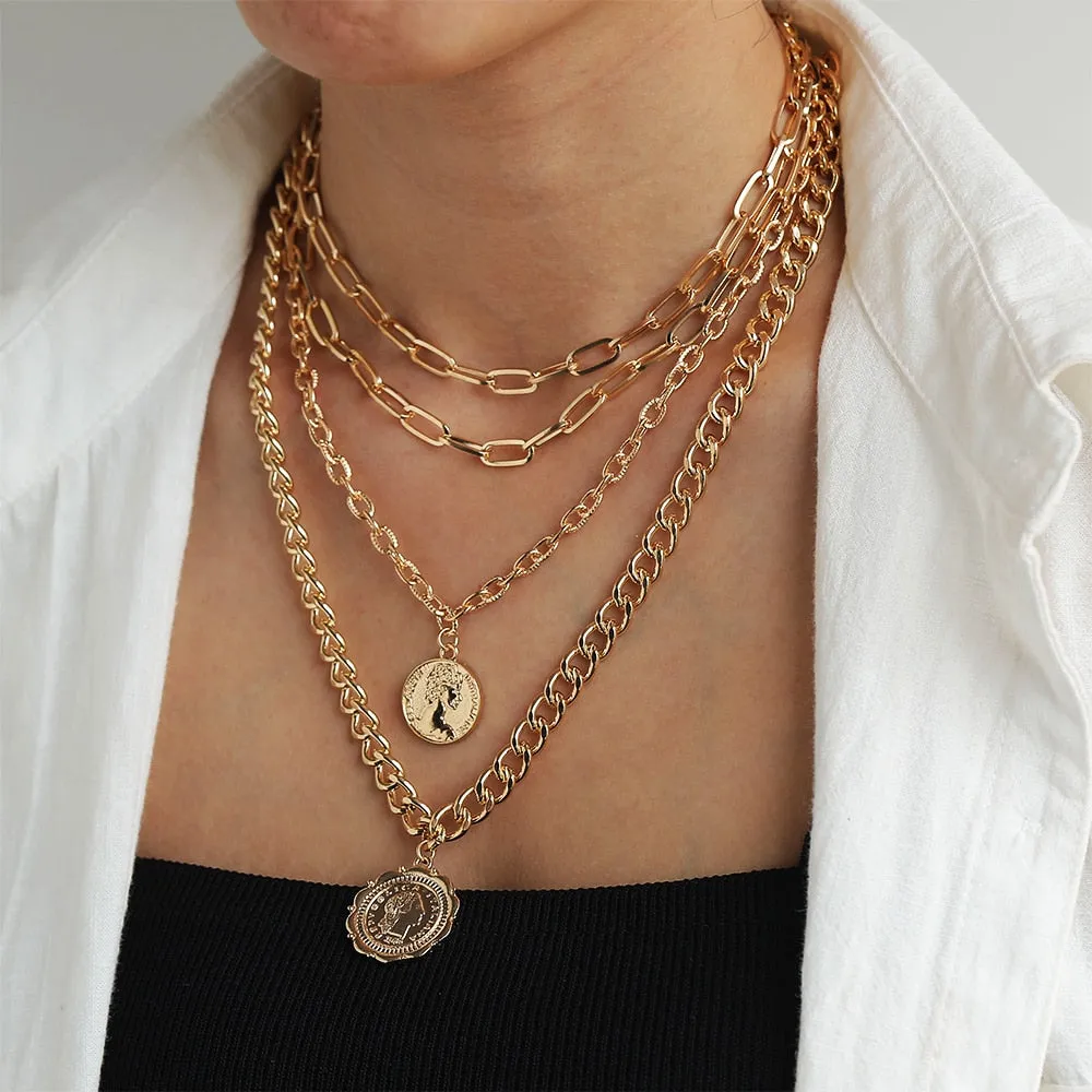coin necklace