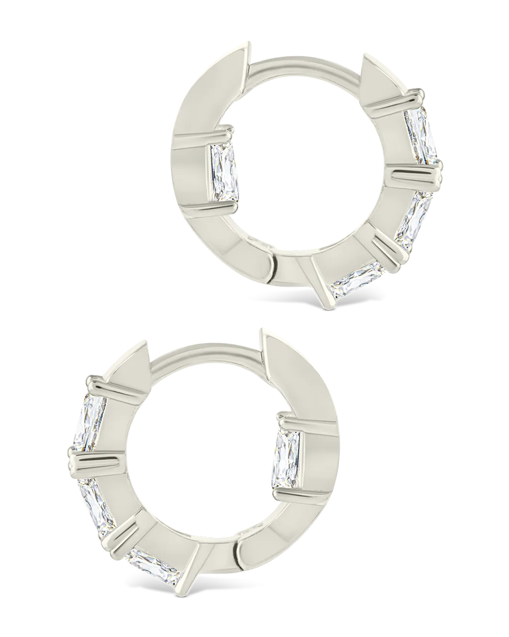 Cosima Baguette CZ Hoops