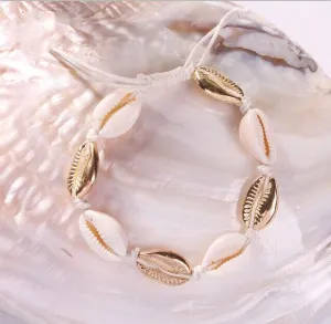 Cowrie shell Bracelet femme Adjustable boho Macrame friendship Real Seashell Bracelet Mothers Day Jewelry Gift 8445-8450