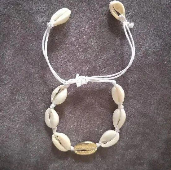 Cowrie shell Bracelet femme Adjustable boho Macrame friendship Real Seashell Bracelet Mothers Day Jewelry Gift 8445-8450
