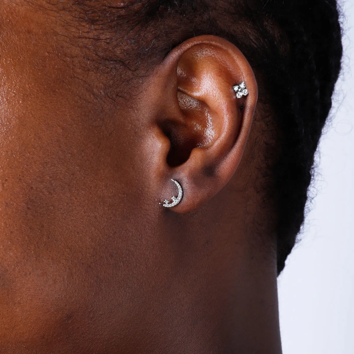 Crescent Studs