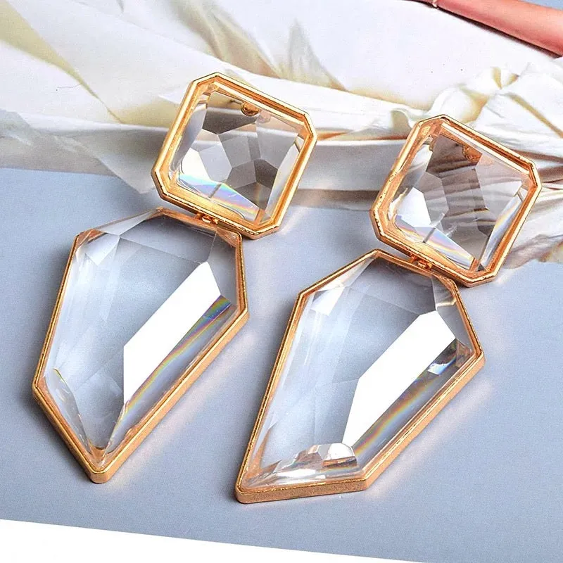 CRYSTAL GALORE EARRINGS