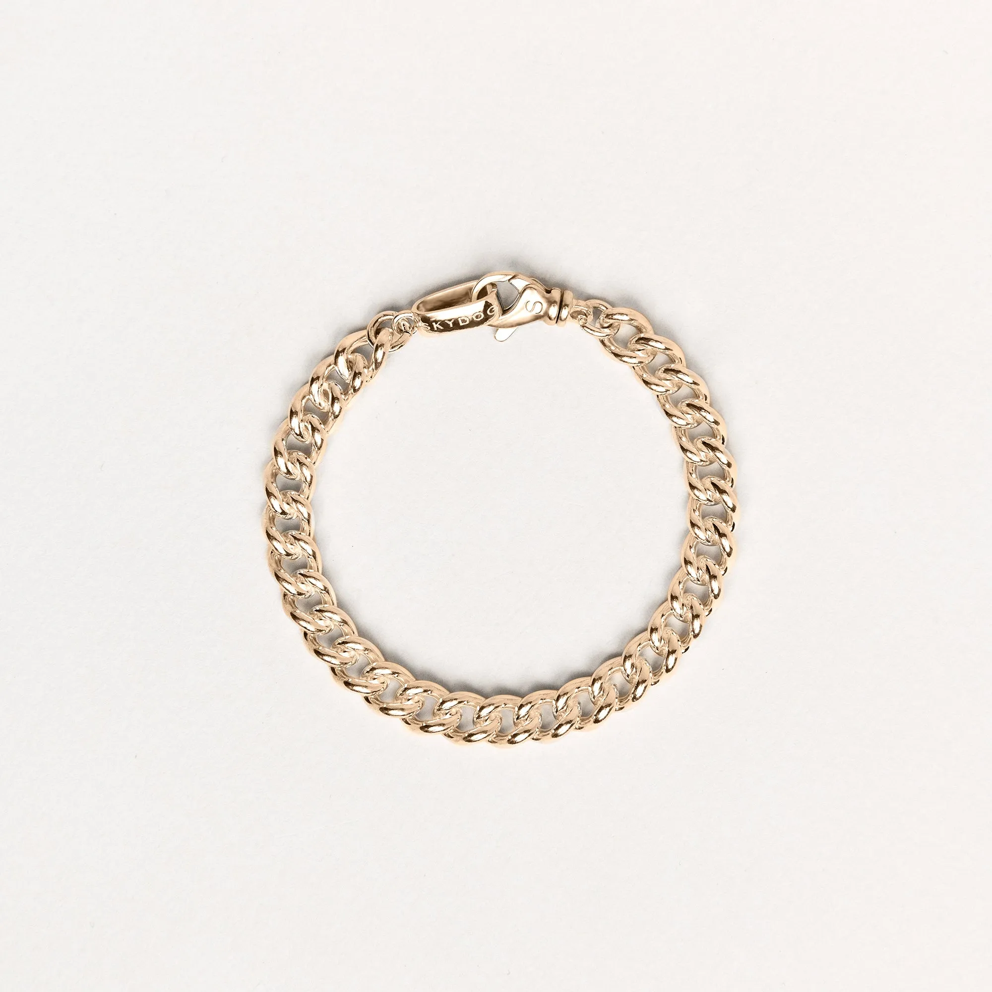 Curb Chain Bracelet, 6.90mm
