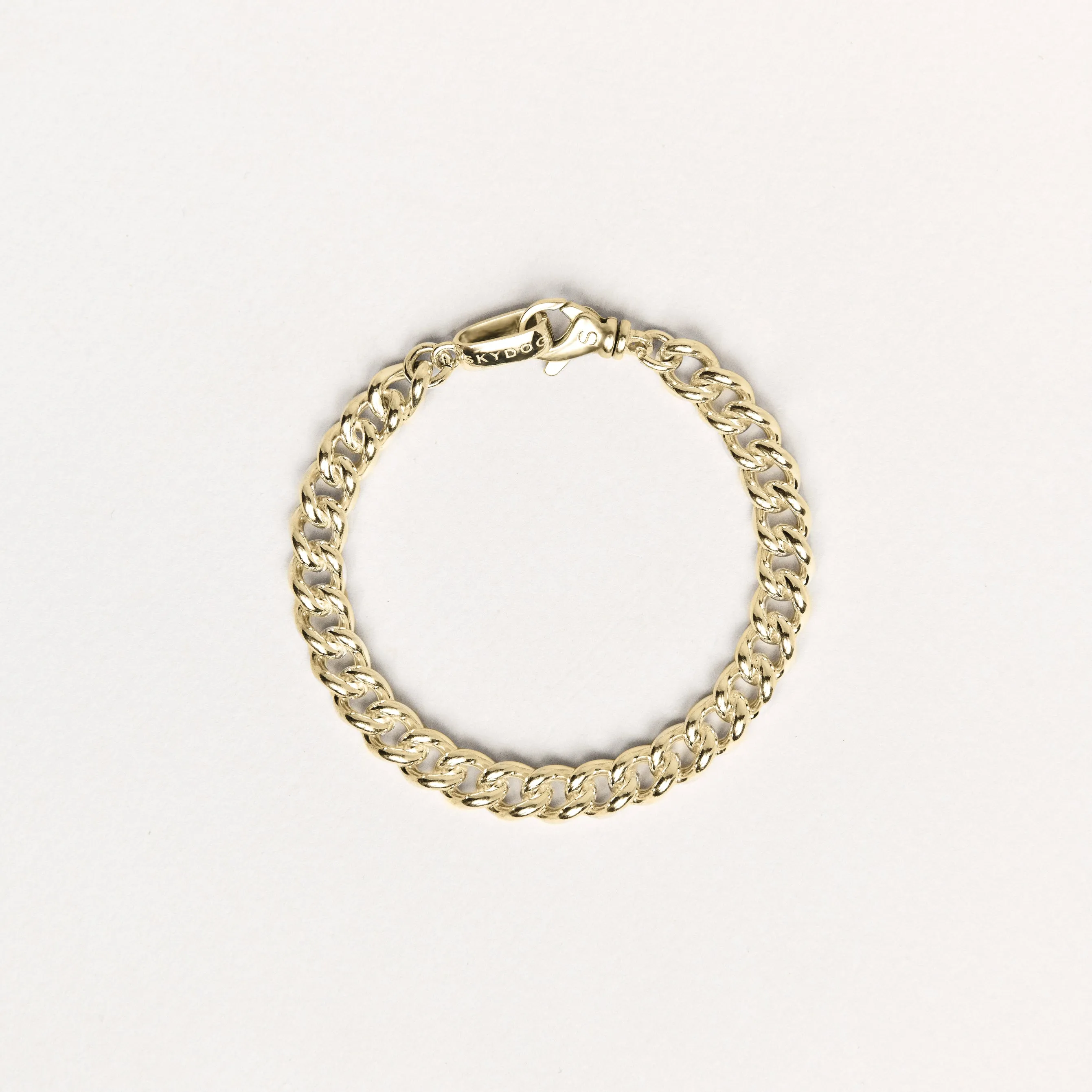 Curb Chain Bracelet, 6.90mm