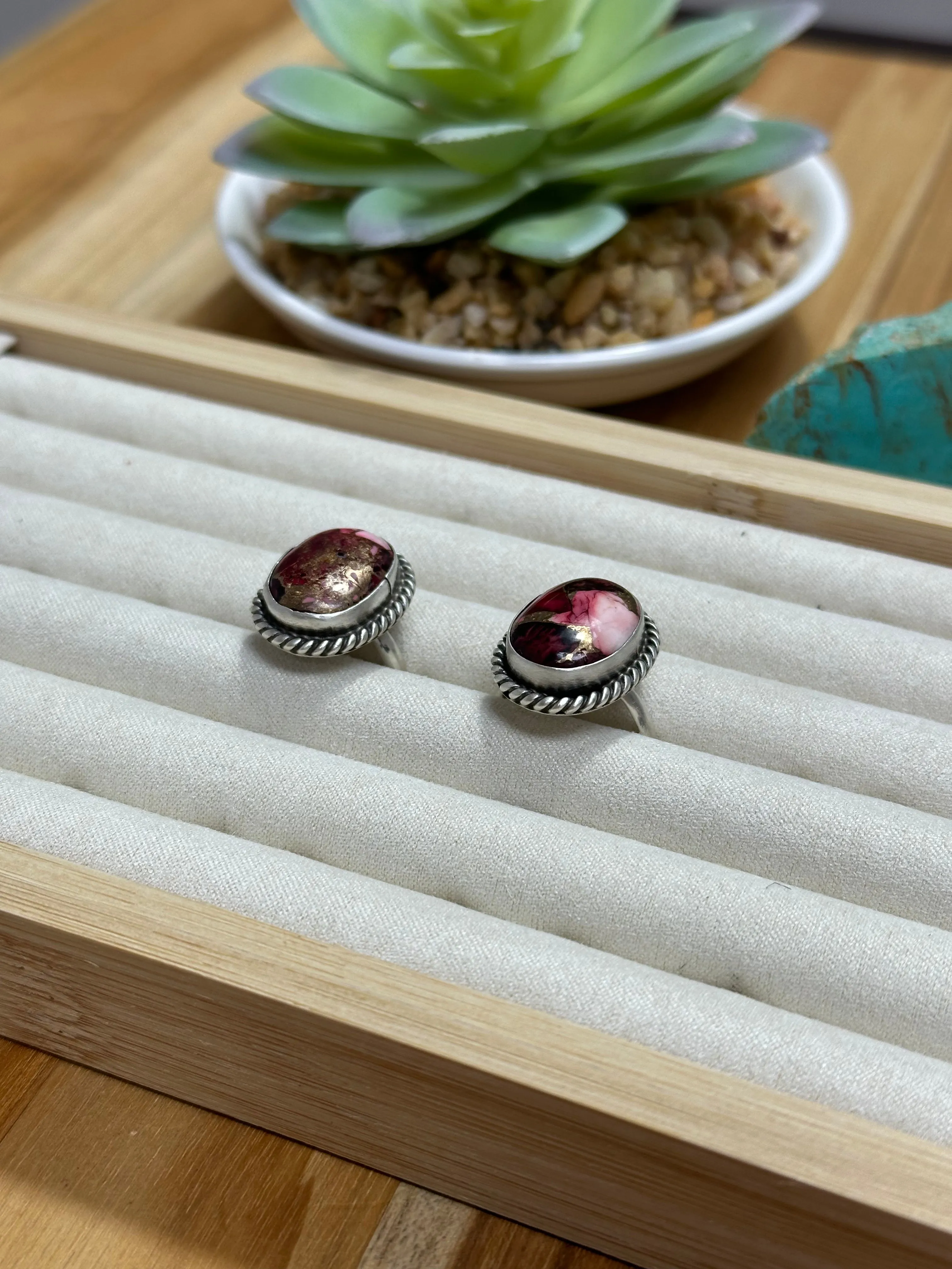 Dahlia Rose Oval Ring