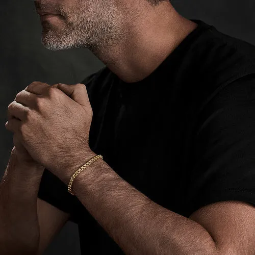David Yurman The Chain Collection Bracelet in 18-Karat Yellow Gold