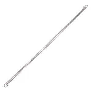 Diamond Baby Pavé Cuban Link Bracelet 14K