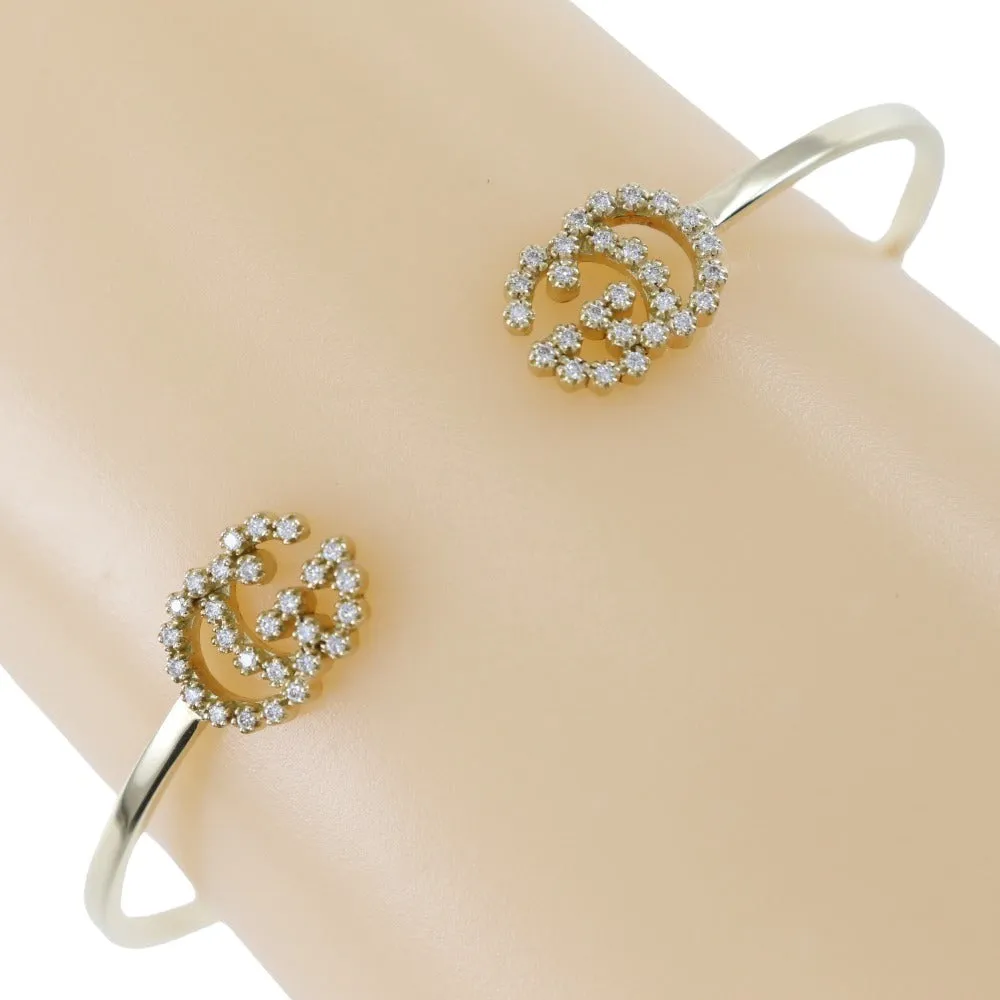 Diamond Interlocking G Bracelet
