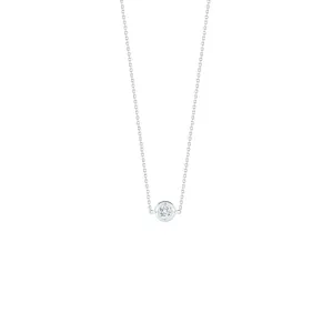 Diamonds By The Inch 18K White Gold Single Station Diamond Necklace