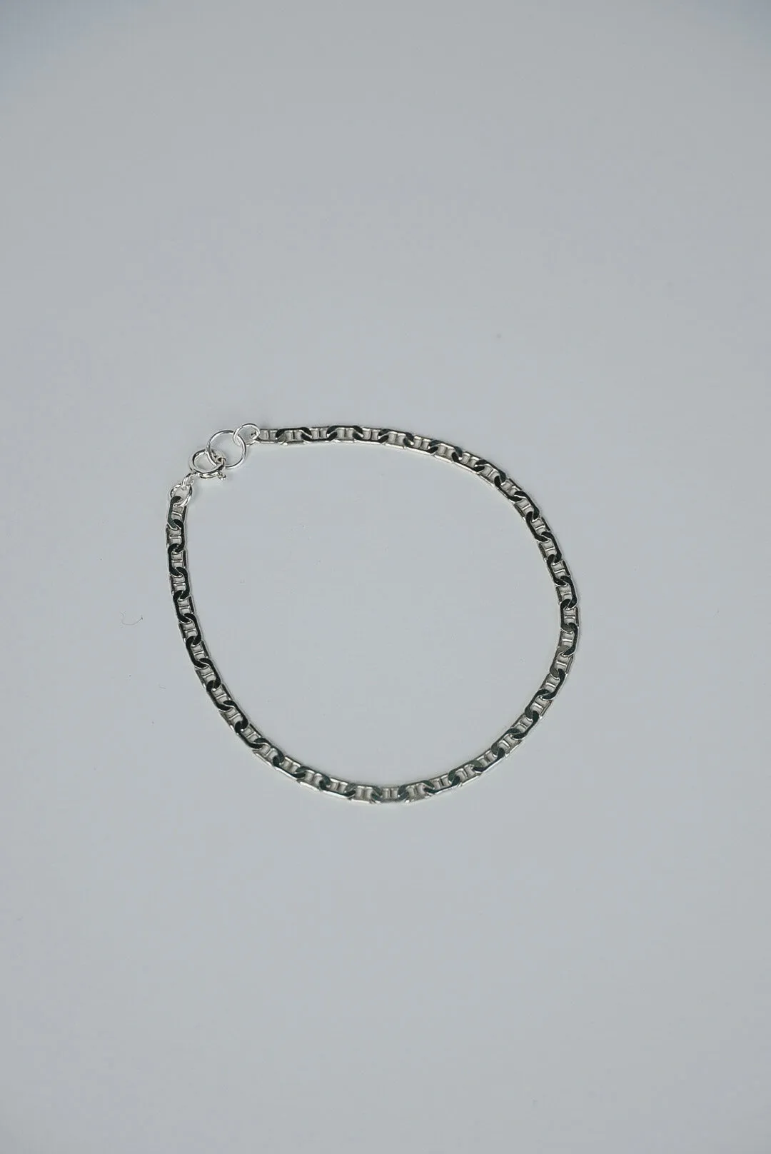 DNA Layering Chain Bracelet in Sterling Silver