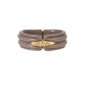 Ecume Resin Bracelet in Grey