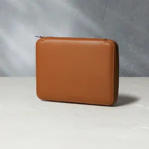eight-watch folio, grained leather
