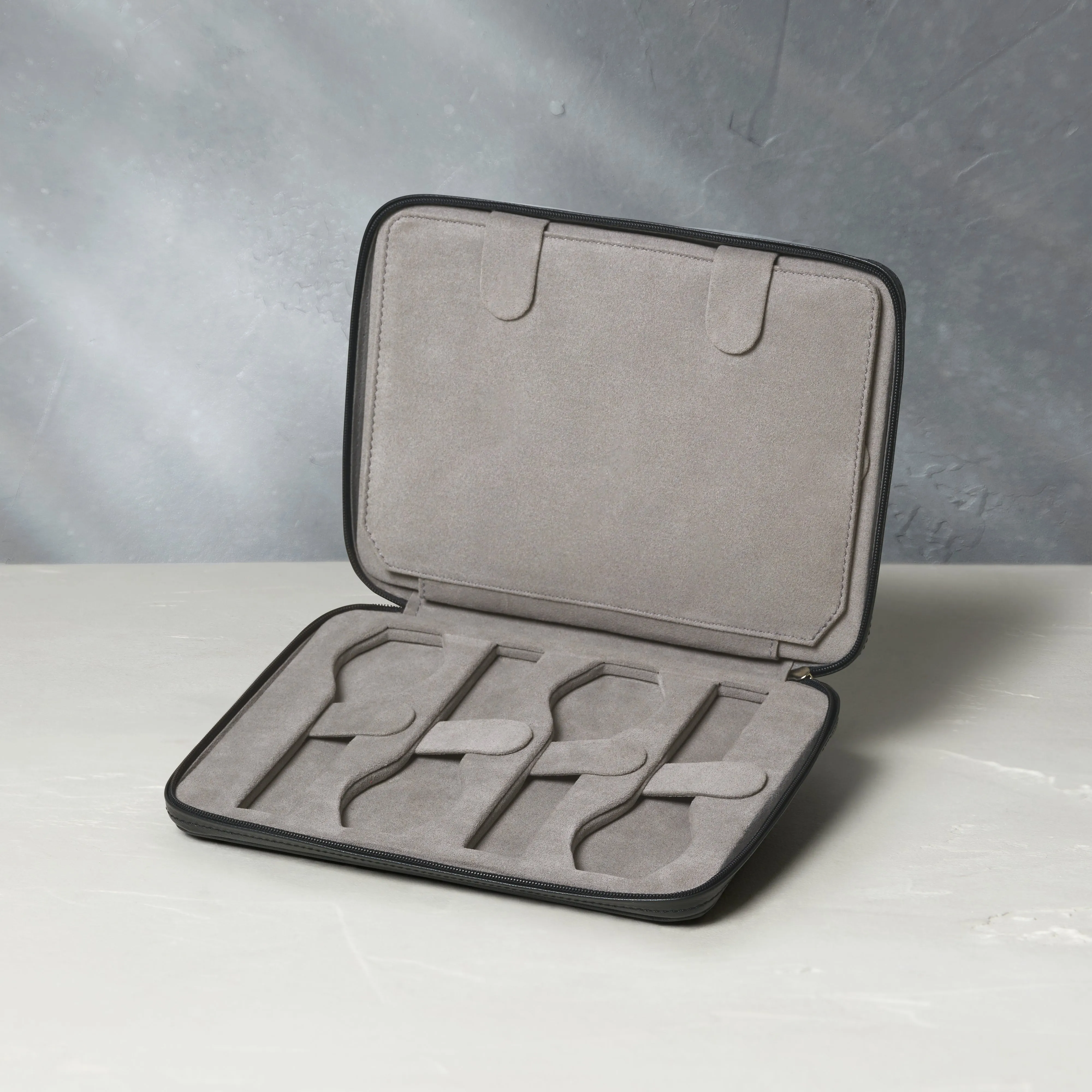 eight-watch folio, saffiano