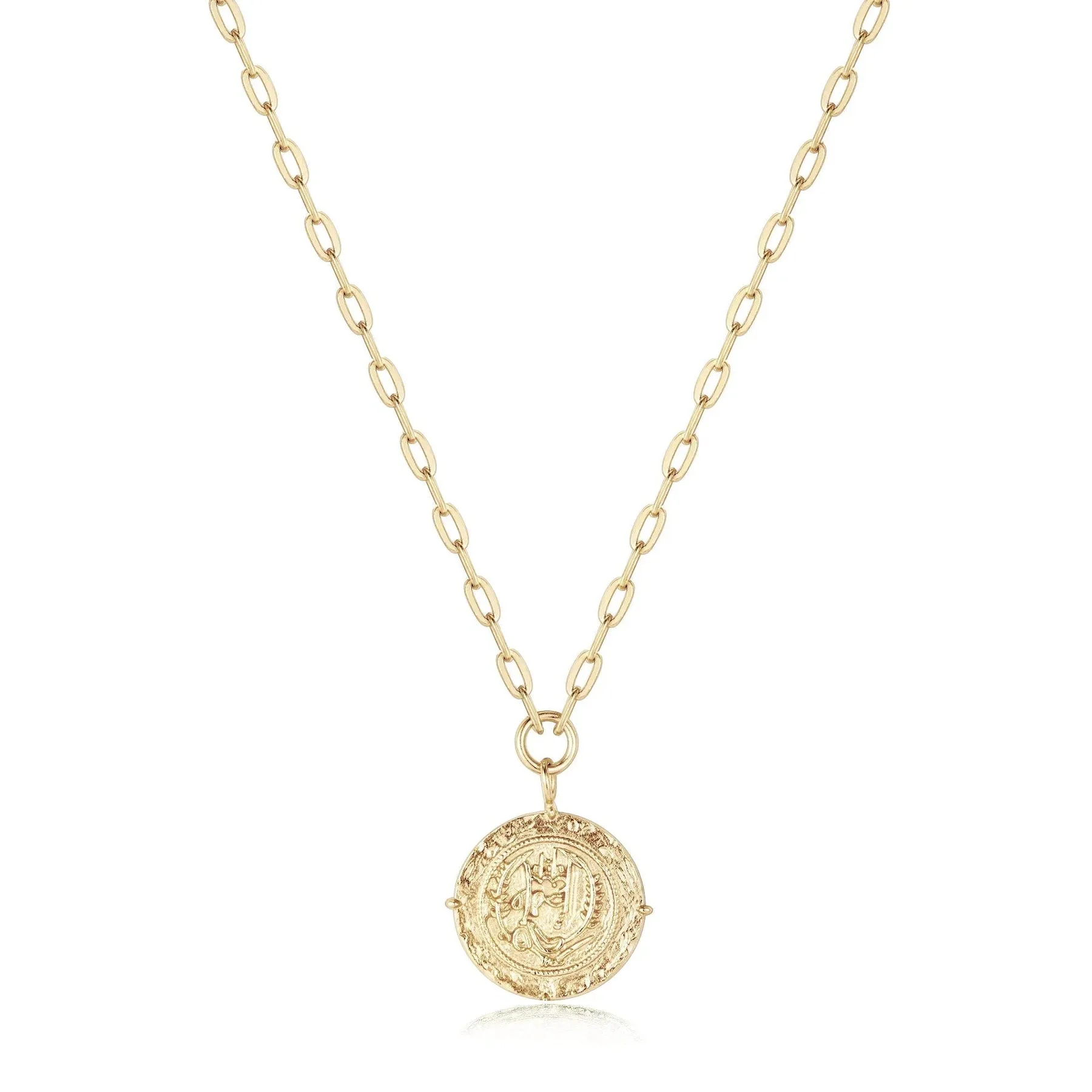 Eklexic Coin Pendant Necklace