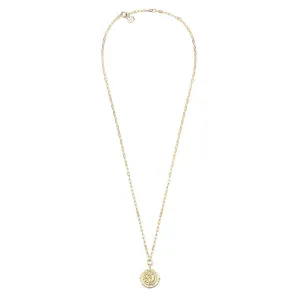 Eklexic Coin Pendant Necklace