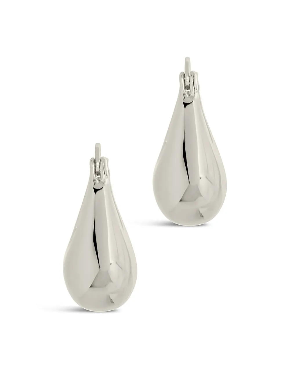 Eleah Polished Micro Hoop Earrings