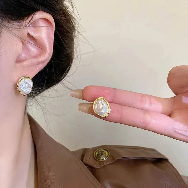 Elegant Pearl Earrings
