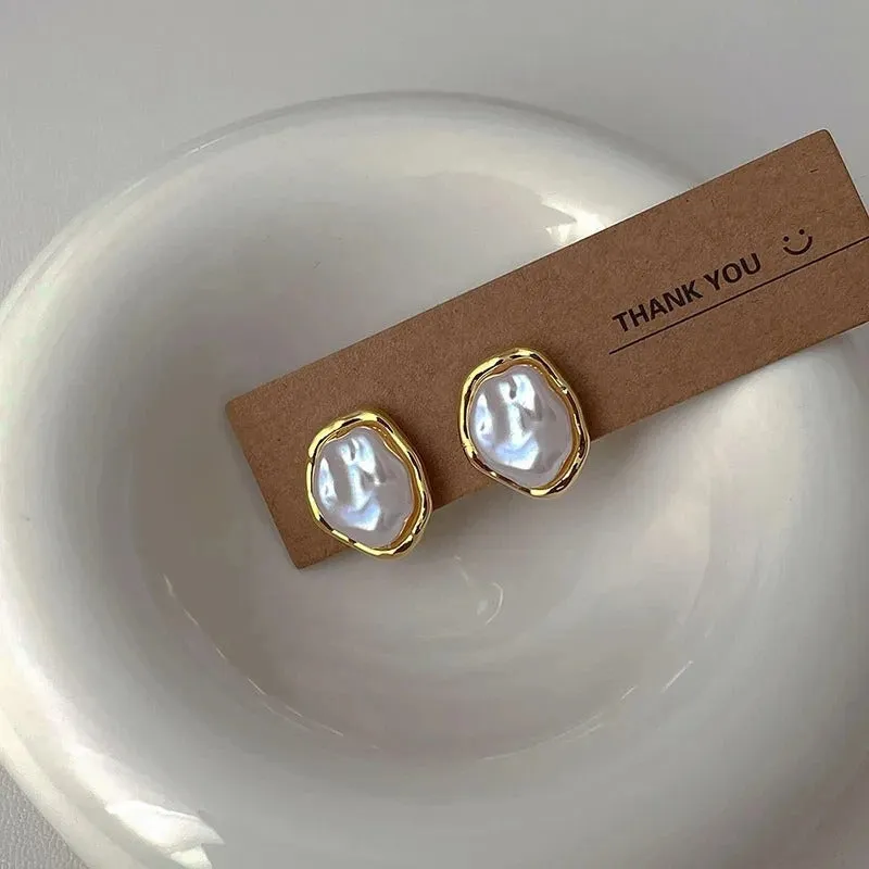 Elegant Pearl Earrings