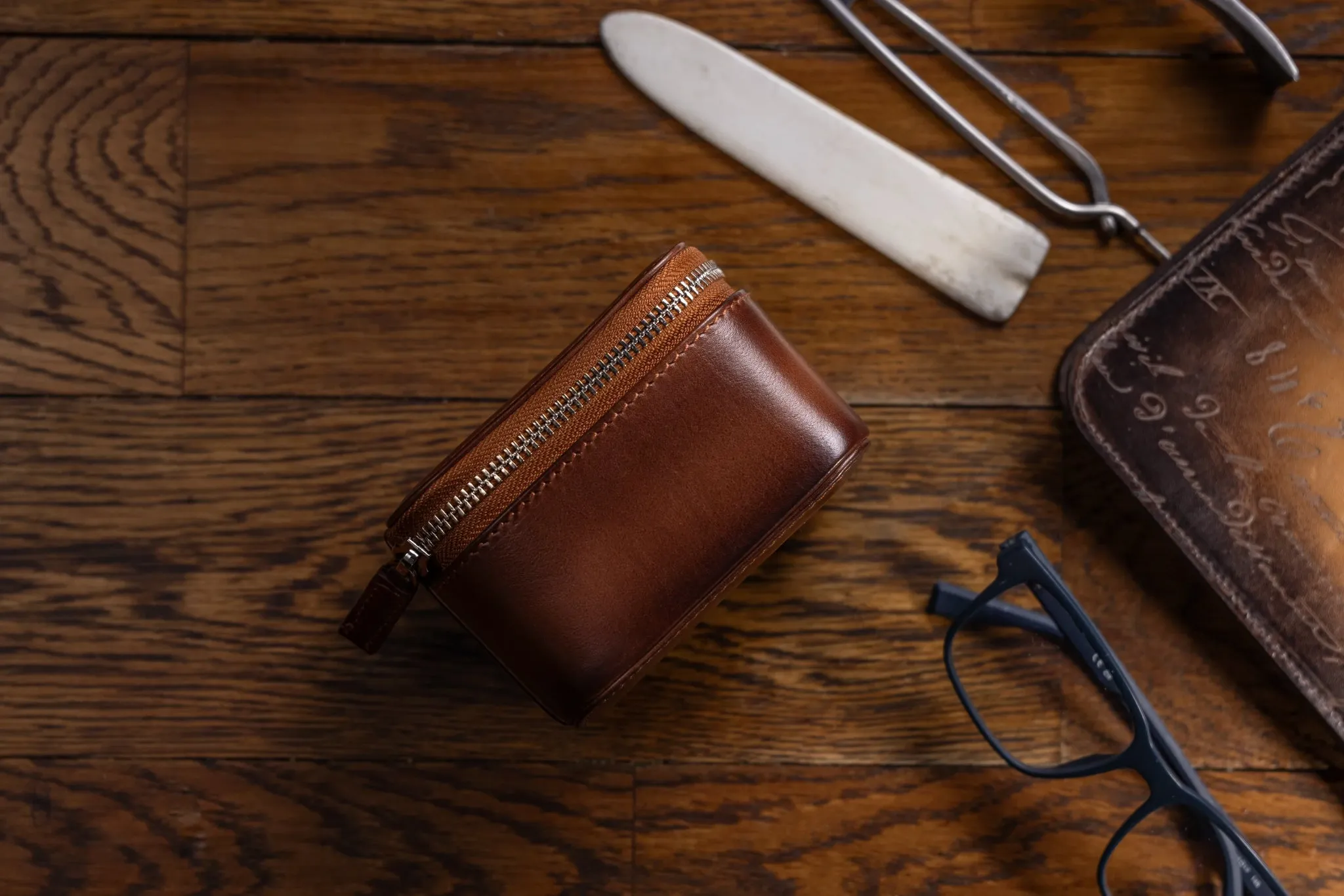 Ephesus Watch Case - Patina Brown