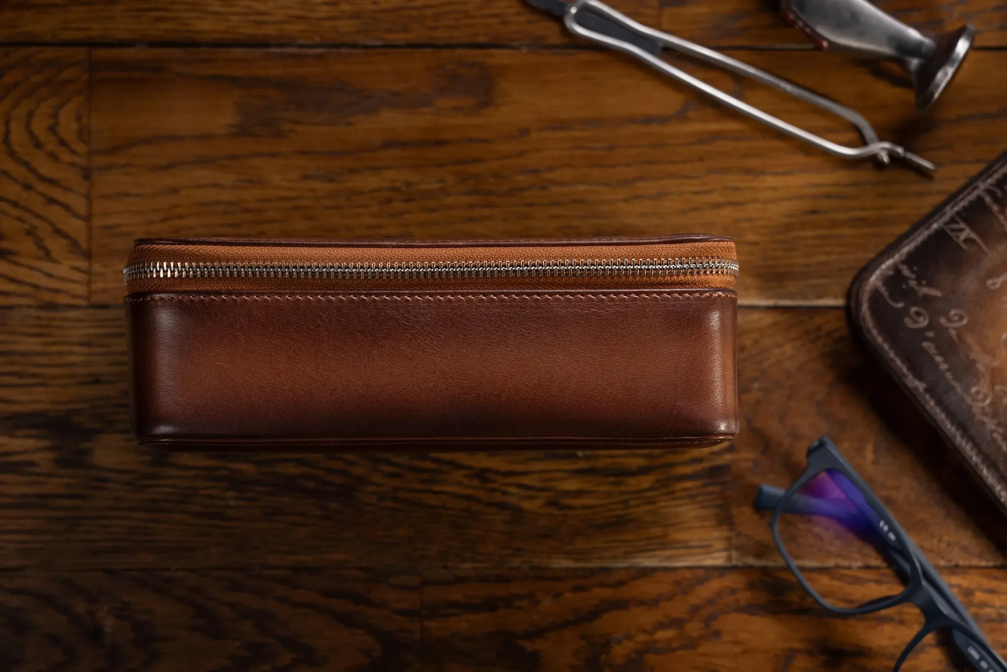 Ephesus Watch Case - Patina Brown