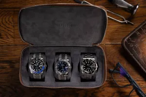 Ephesus Watch Case - Patina Brown