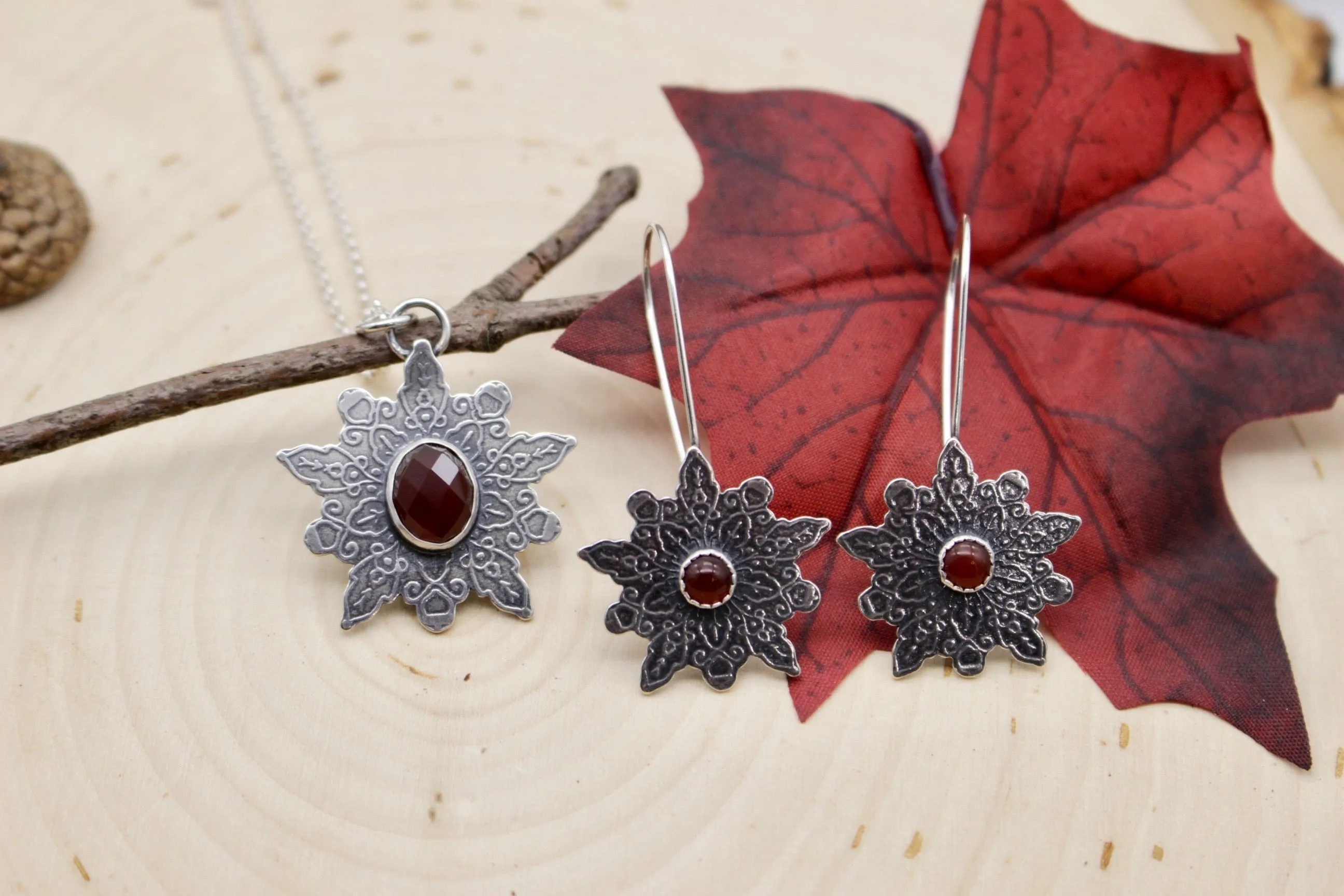 Falling for Autumn Hoop Earrings
