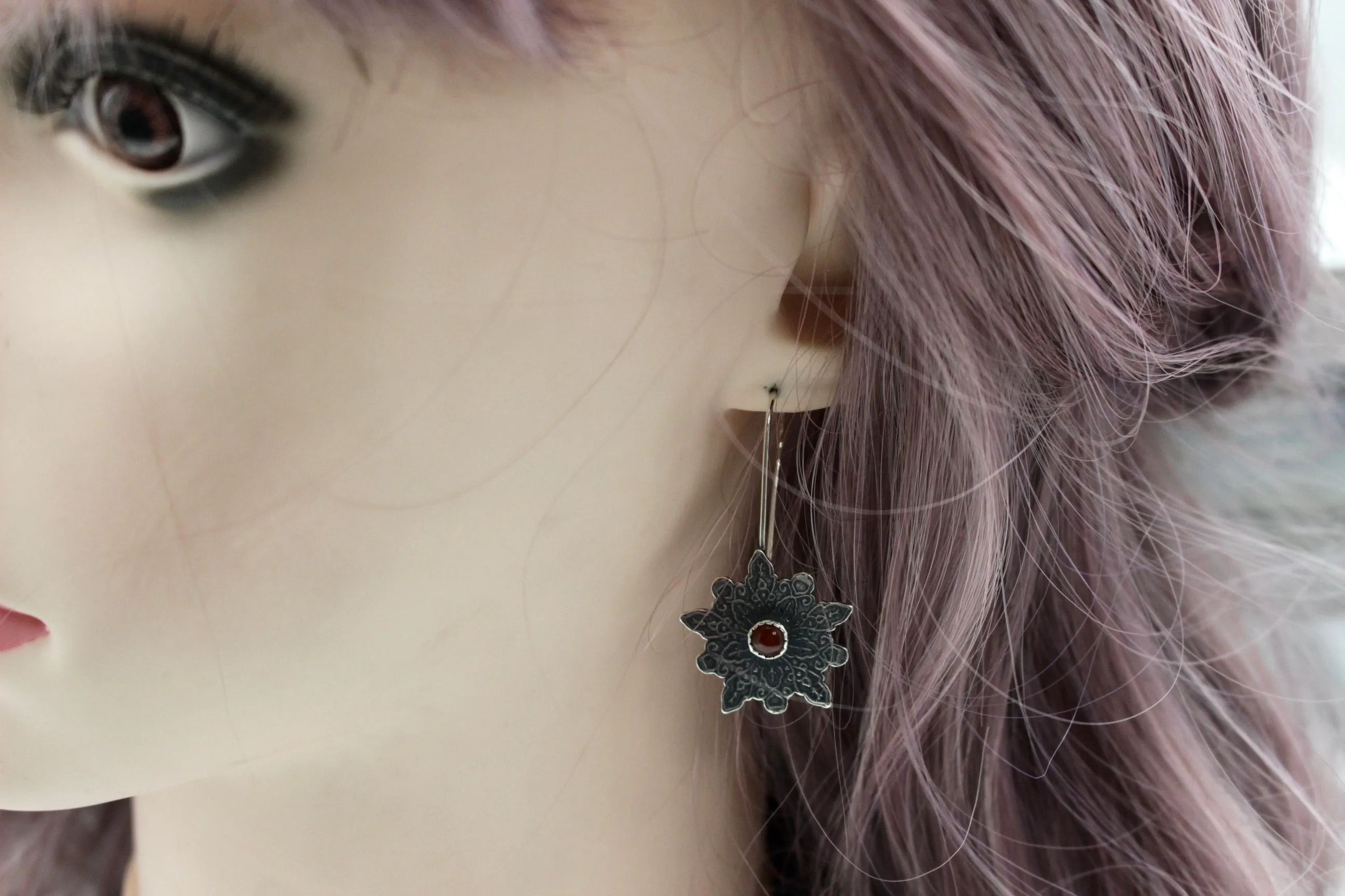 Falling for Autumn Hoop Earrings