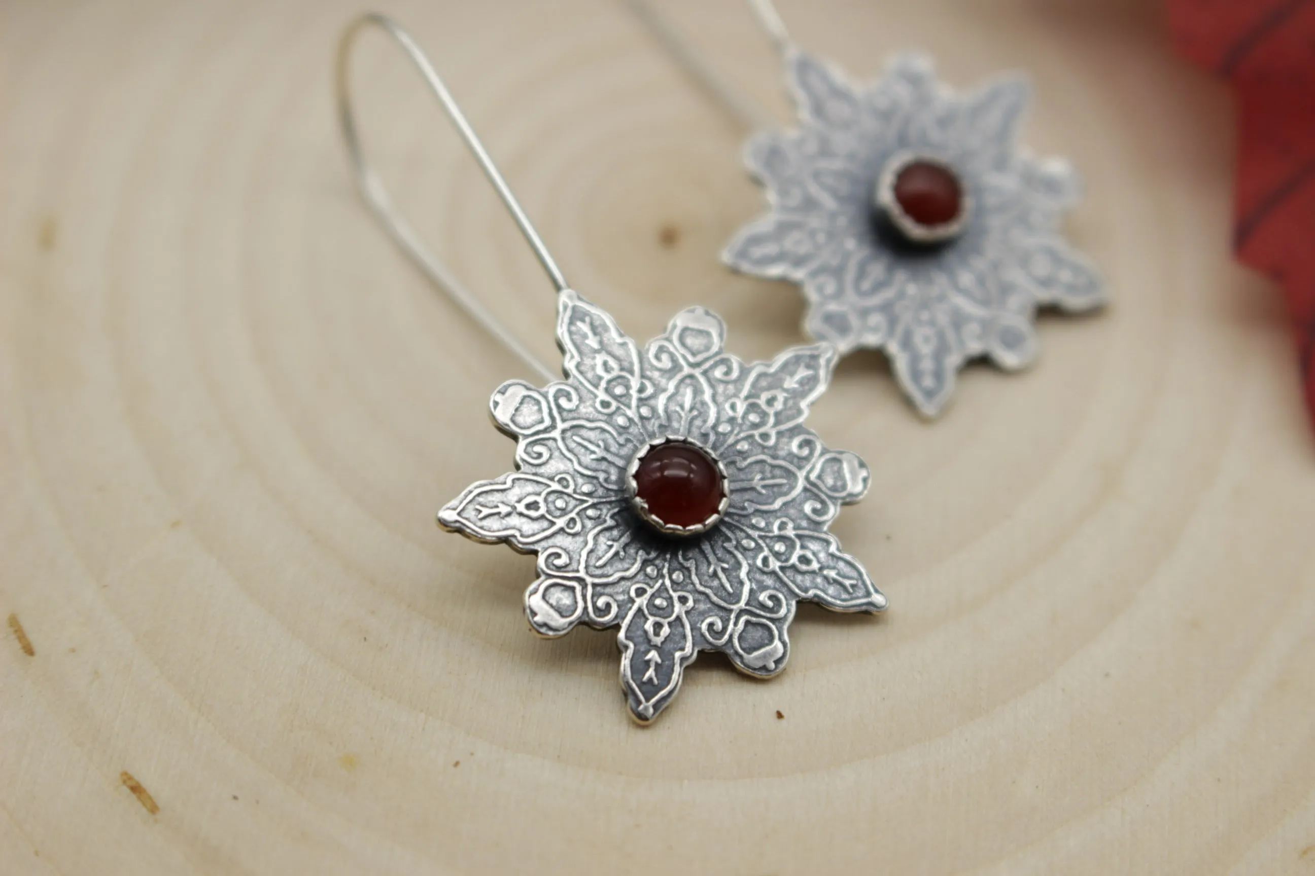 Falling for Autumn Hoop Earrings