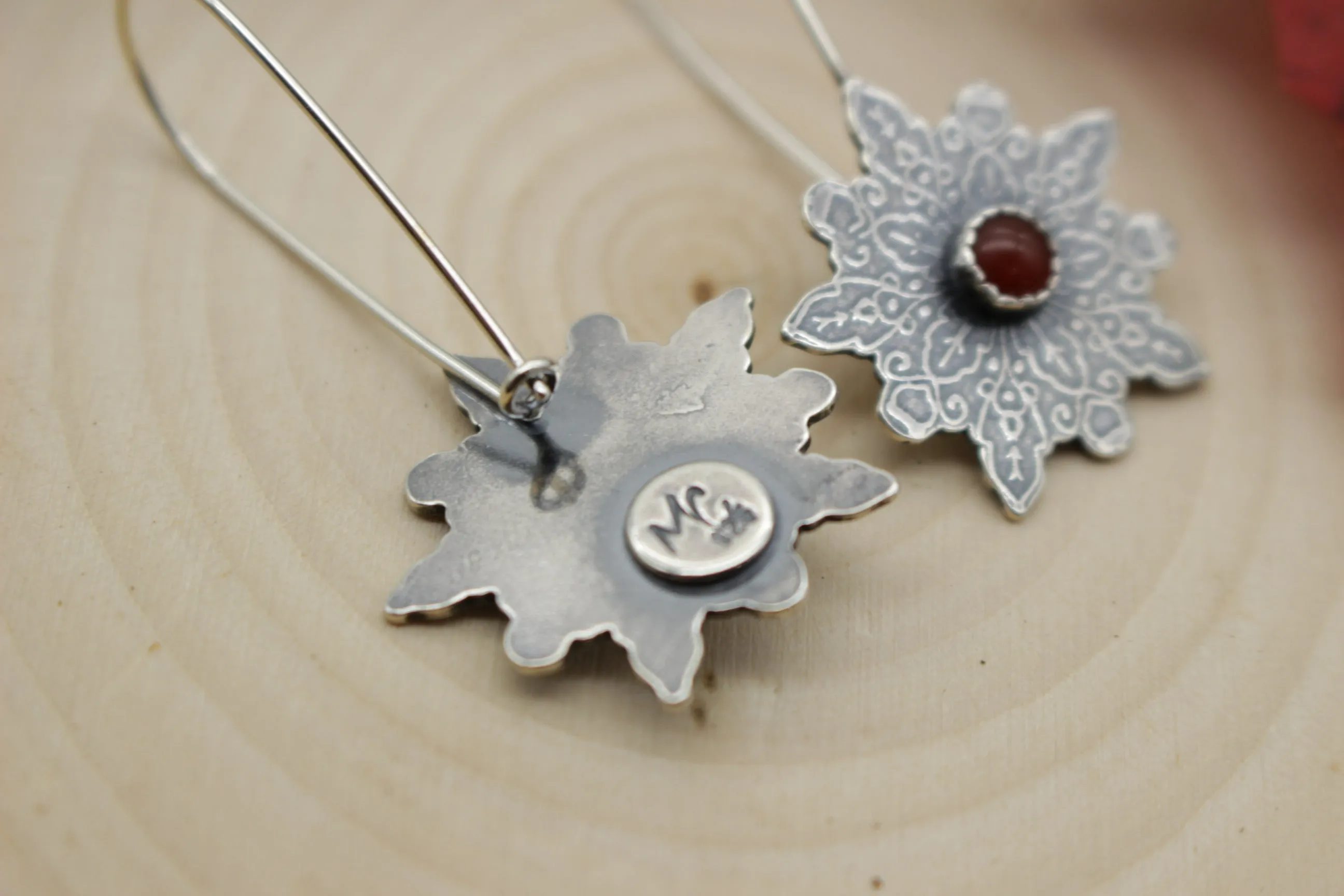 Falling for Autumn Hoop Earrings