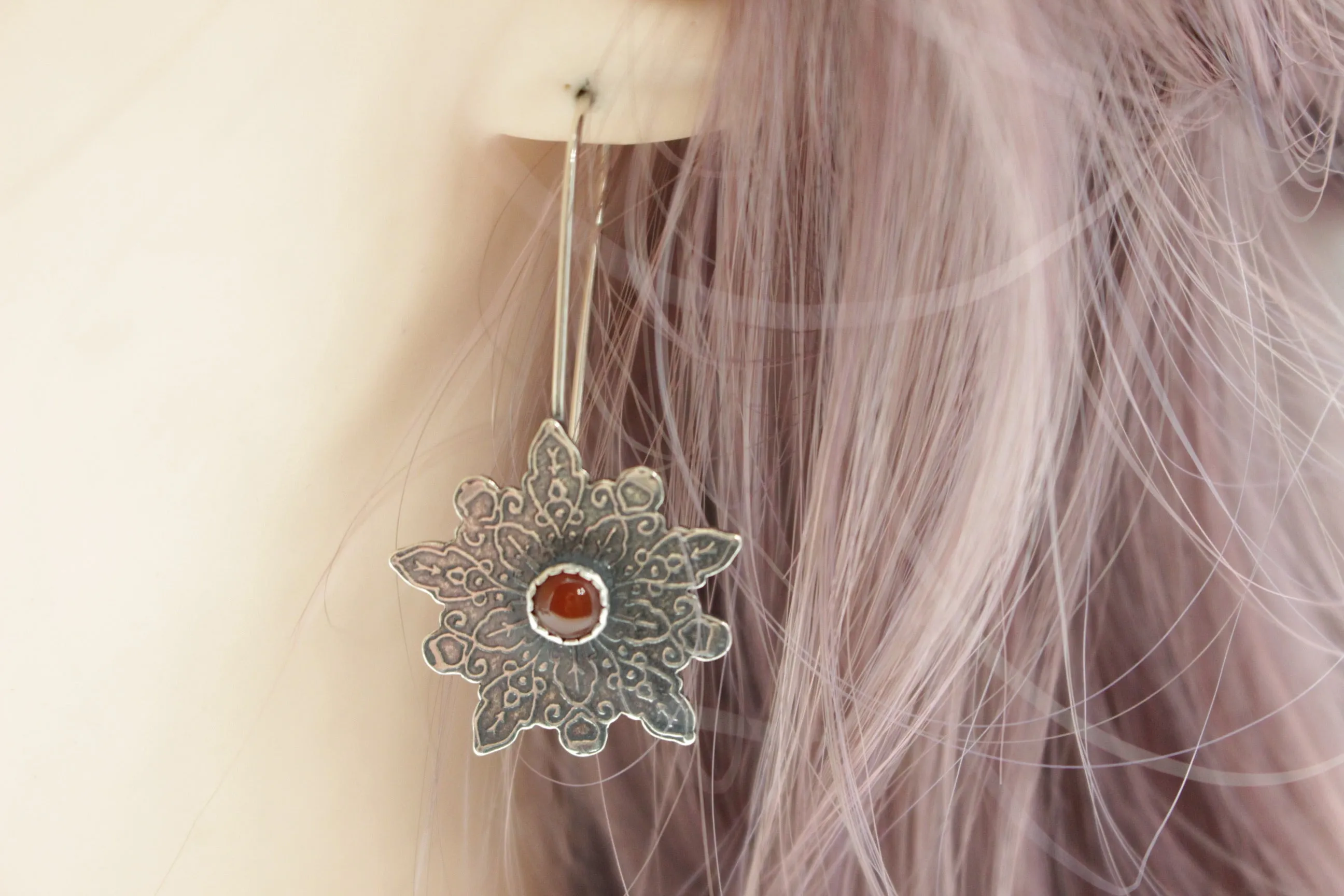 Falling for Autumn Hoop Earrings