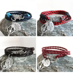 Fashion Jewelry THE WALKING DEAD PU Leather Charm Friendship Bracelets & Bangles DARYL DIXON Crossbow cowboys Men Jewelry gifts
