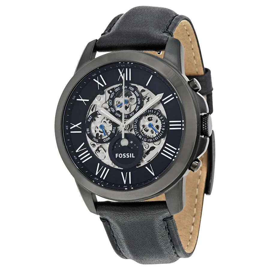 Fossil Grant Complete Calendar Automatic Black Dial Men's Watch ME3028