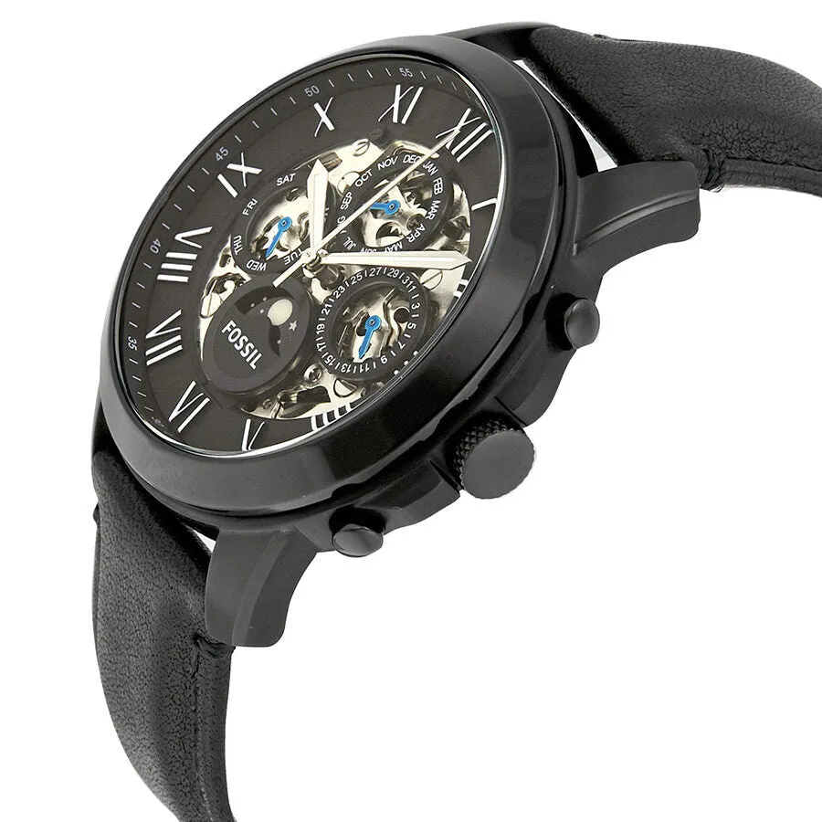 Fossil Grant Complete Calendar Automatic Black Dial Men's Watch ME3028