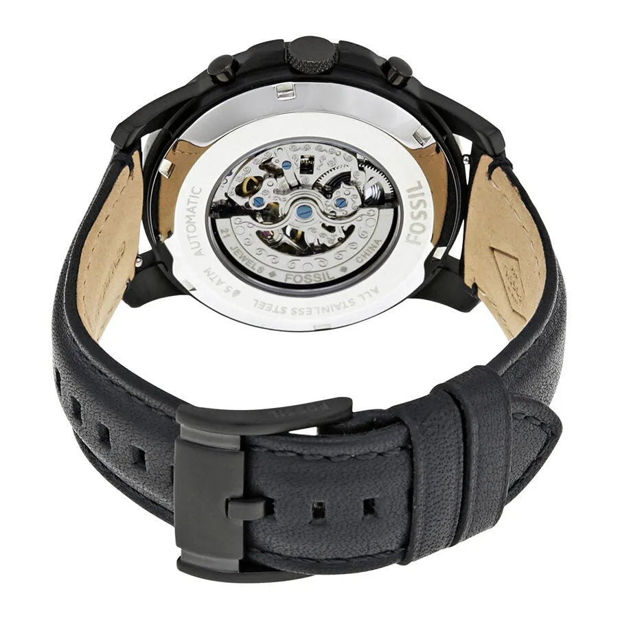 Fossil Grant Complete Calendar Automatic Black Dial Men's Watch ME3028