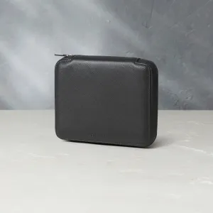 four-watch folio, saffiano