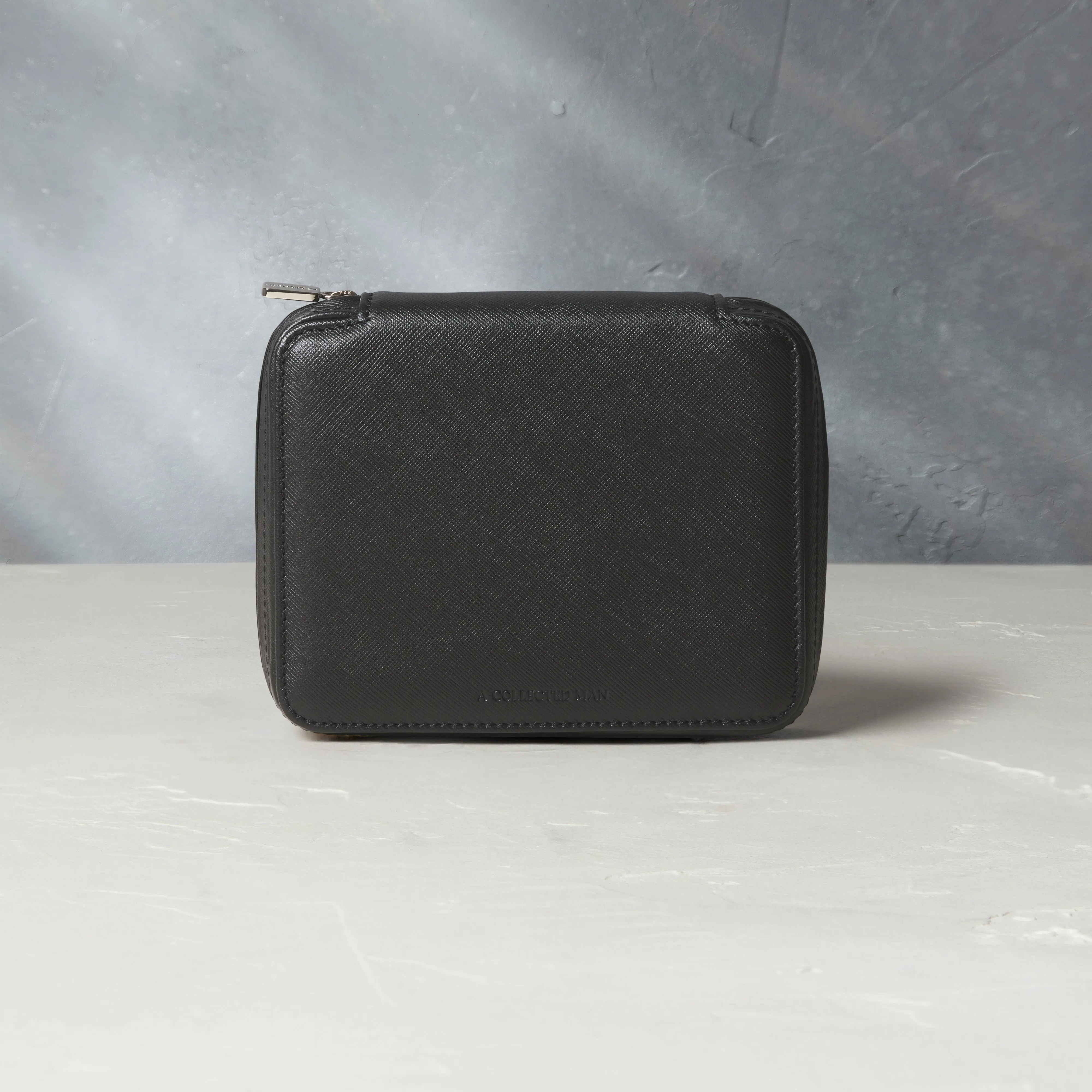 four-watch folio, saffiano