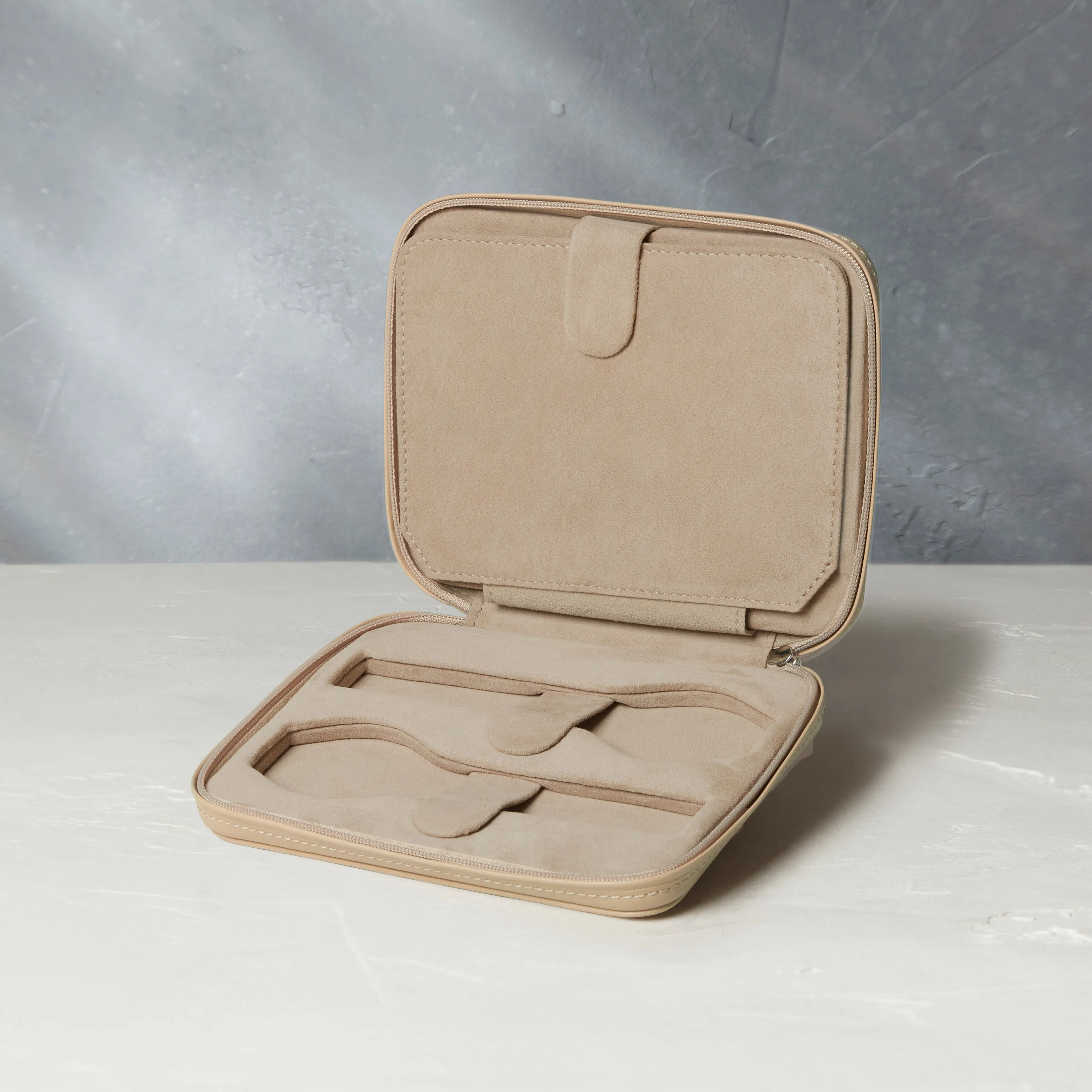 four-watch folio, saffiano