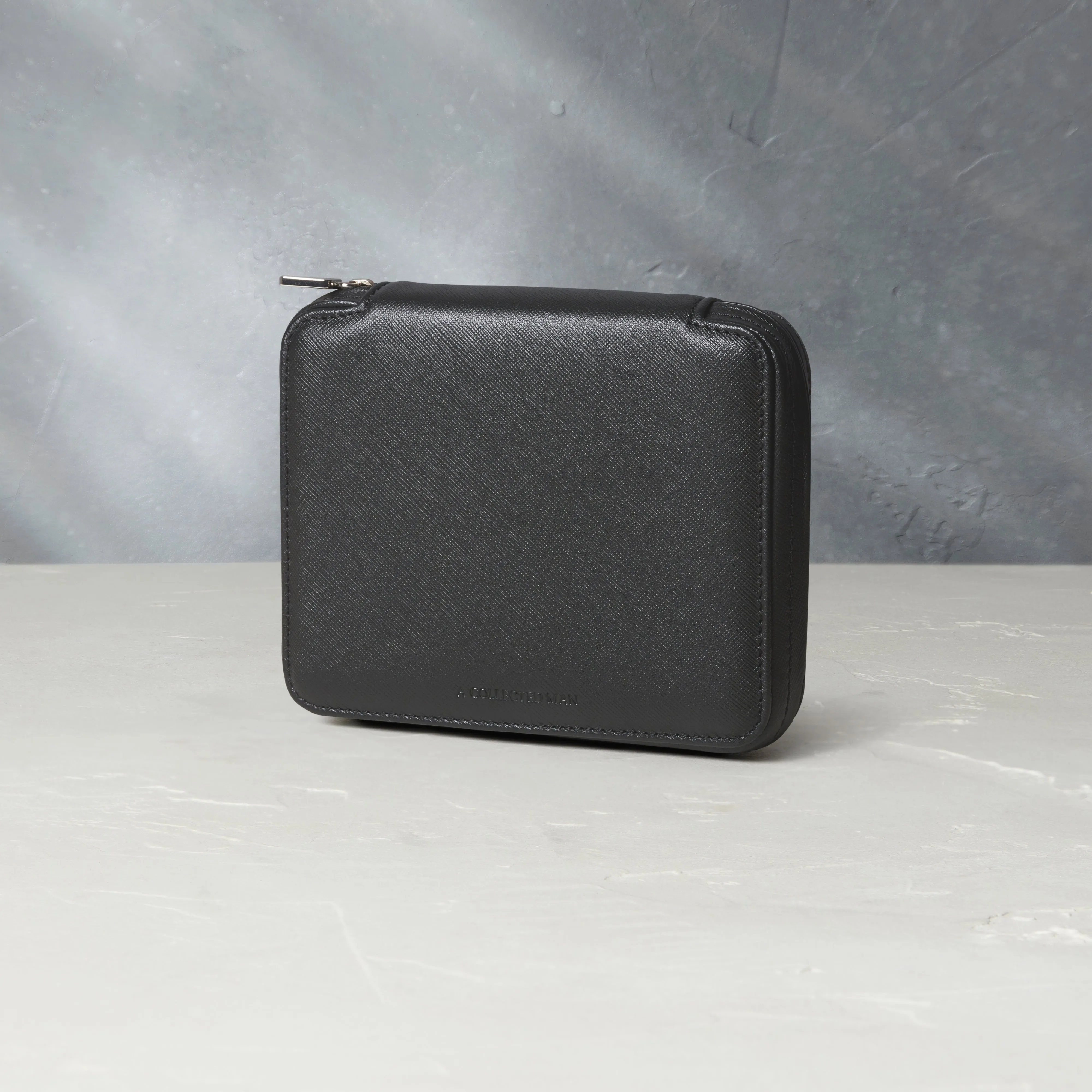 four-watch folio, saffiano
